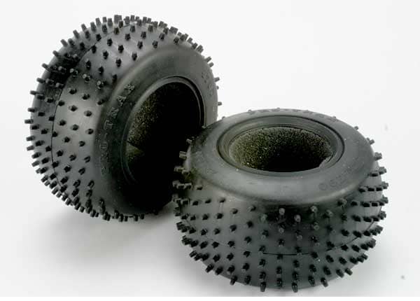4790R (PART) TRAXXAS SPIKED TYRES 2.2'