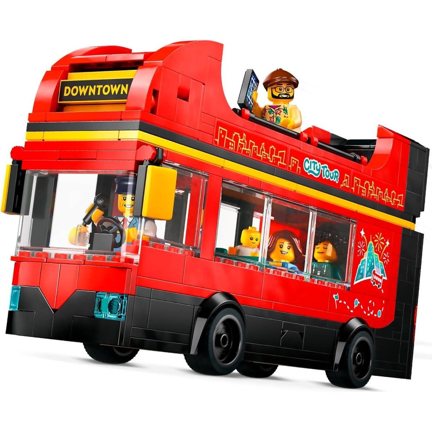 LEGO 60407 Red Double-Decker Sightseeing Bus - City - Image 3