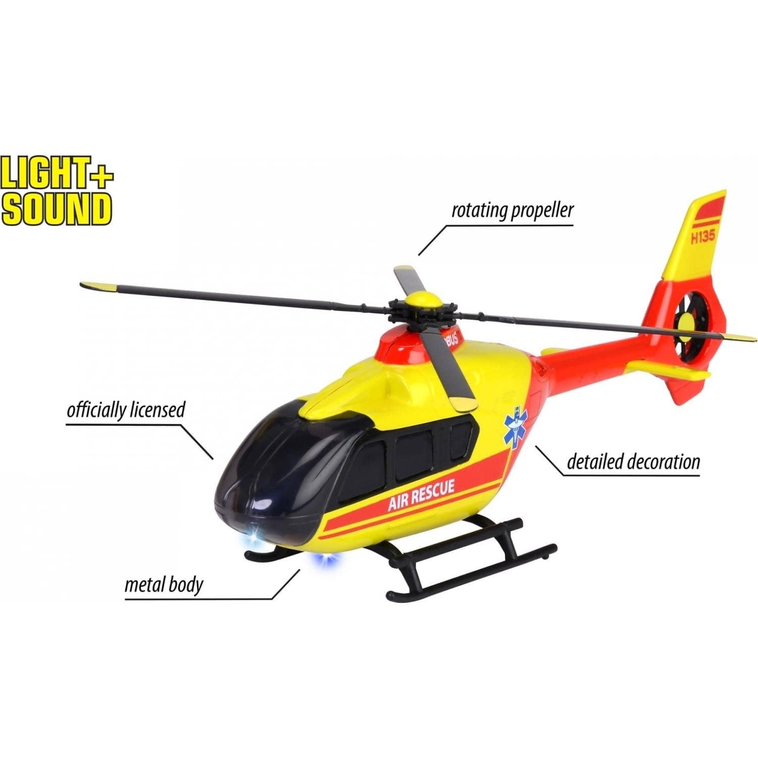 Majorette - Airbus H135 Rescue Helicopter - Image 5