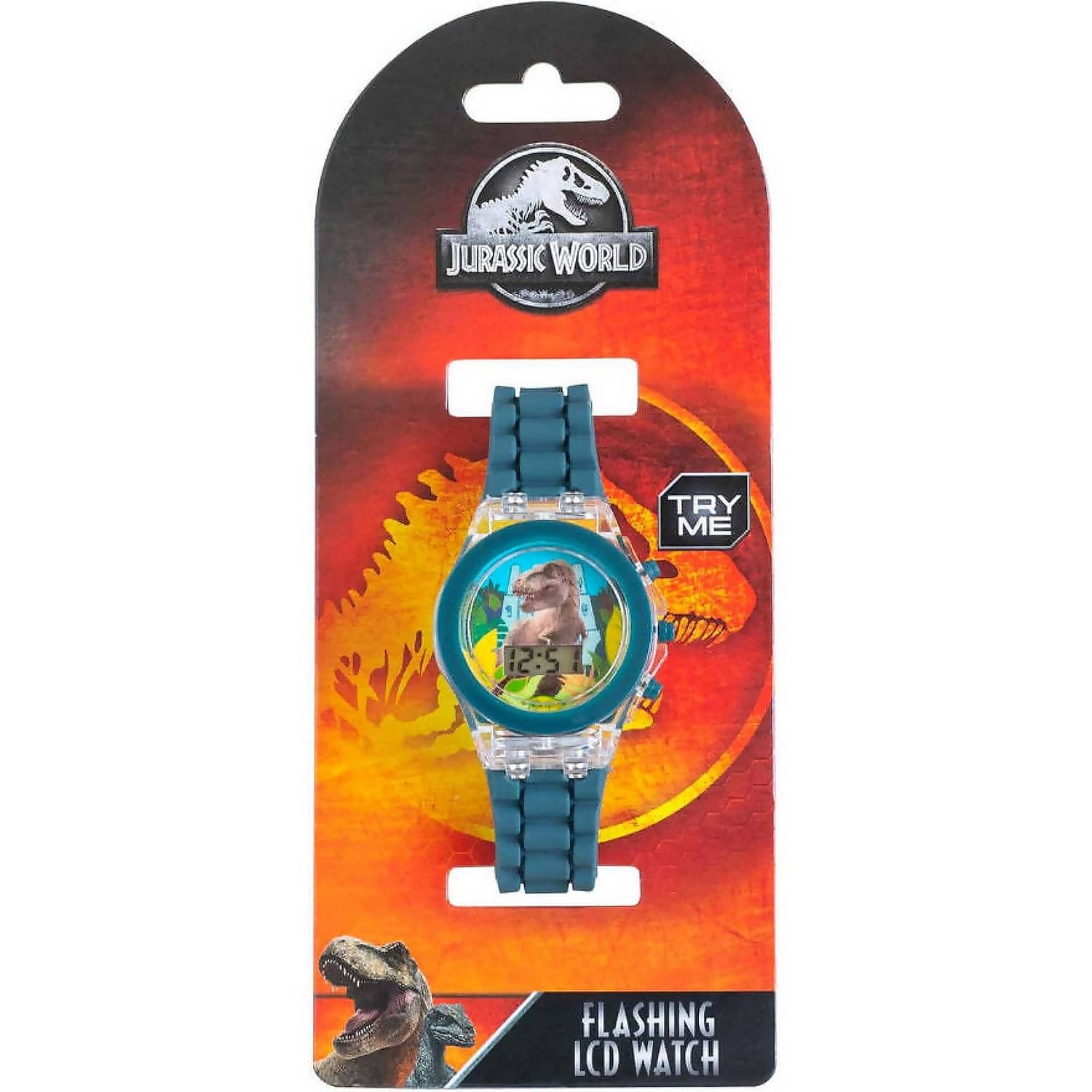 Digital Lcd Light Up Watch - Jurassic World - Image 2