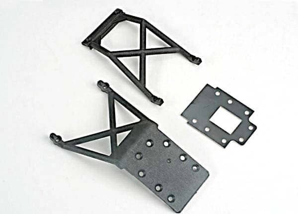 4133 (PART) TRAXXAS SKID PLATES F & R