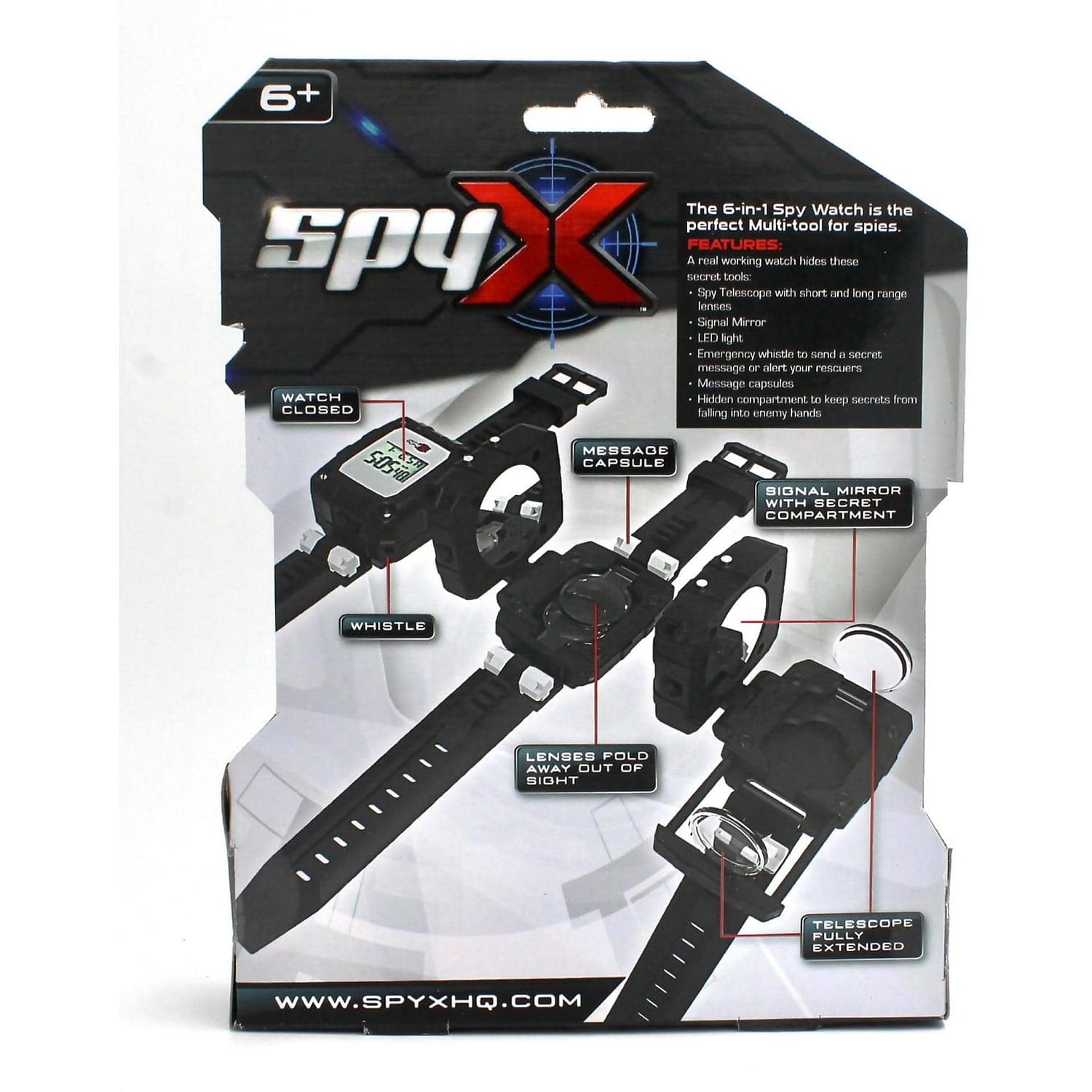 SpyX - 6-in-1 Spy Watch - Image 2