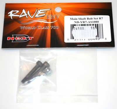 MAIN SHAFT BOLT SET R7