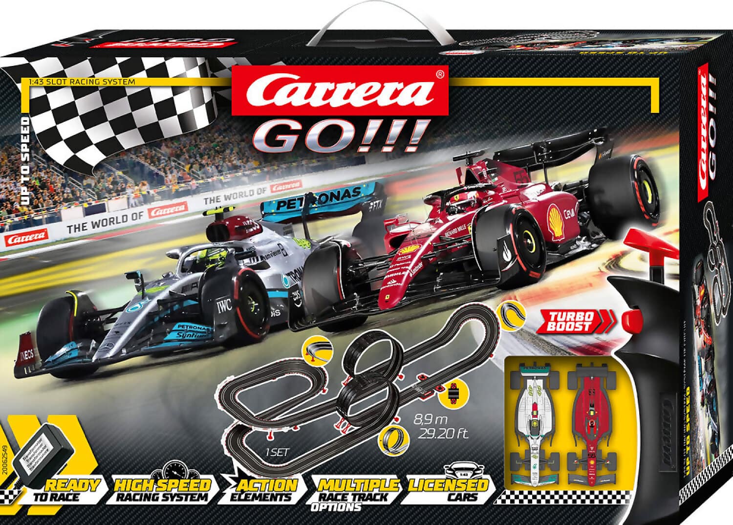 Carrera - Go F1 Up To Speed Set Slot Car