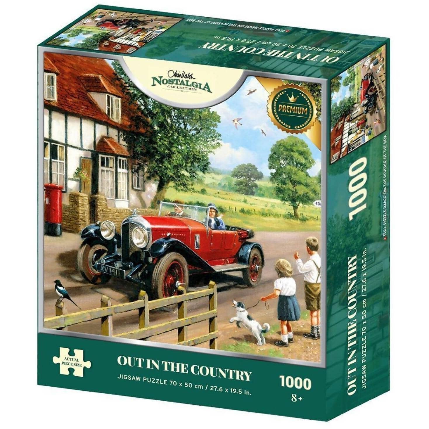 Holdson - Nostalgia Collection - Out In The Country - Jigsaw Puzzle 1000 Pieces