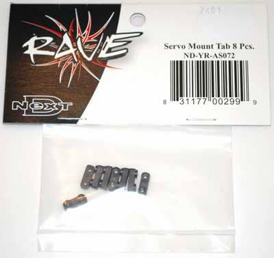 SERVO MOUNT TAB 8PCS