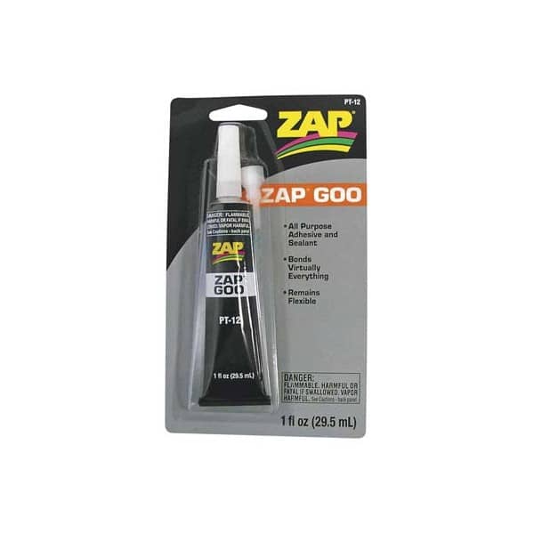 ZAP A DAP A GOO 1oz TUBE GLUE PT12 ZAP GOO