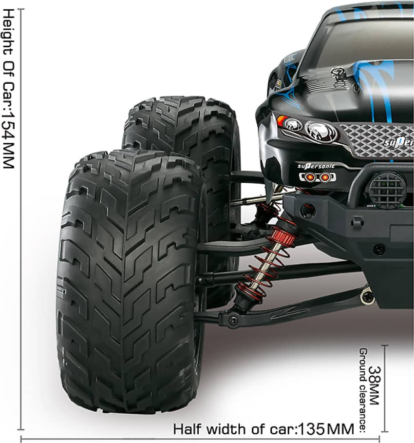 Tornado RC 1:12 Radio Control Truggy RTR V2 Red - Image 3