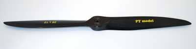 PROP 30X12 CARBON FIBRE PT MODEL