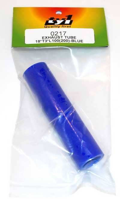 TY1 HEAT PROOF SILICON TUBE 19XT3.5X100 BRAIDED TY0223