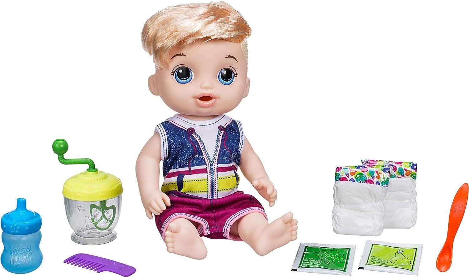 Baby Alive - Sweet Spoonfuls Baby Boy Doll Hasbro