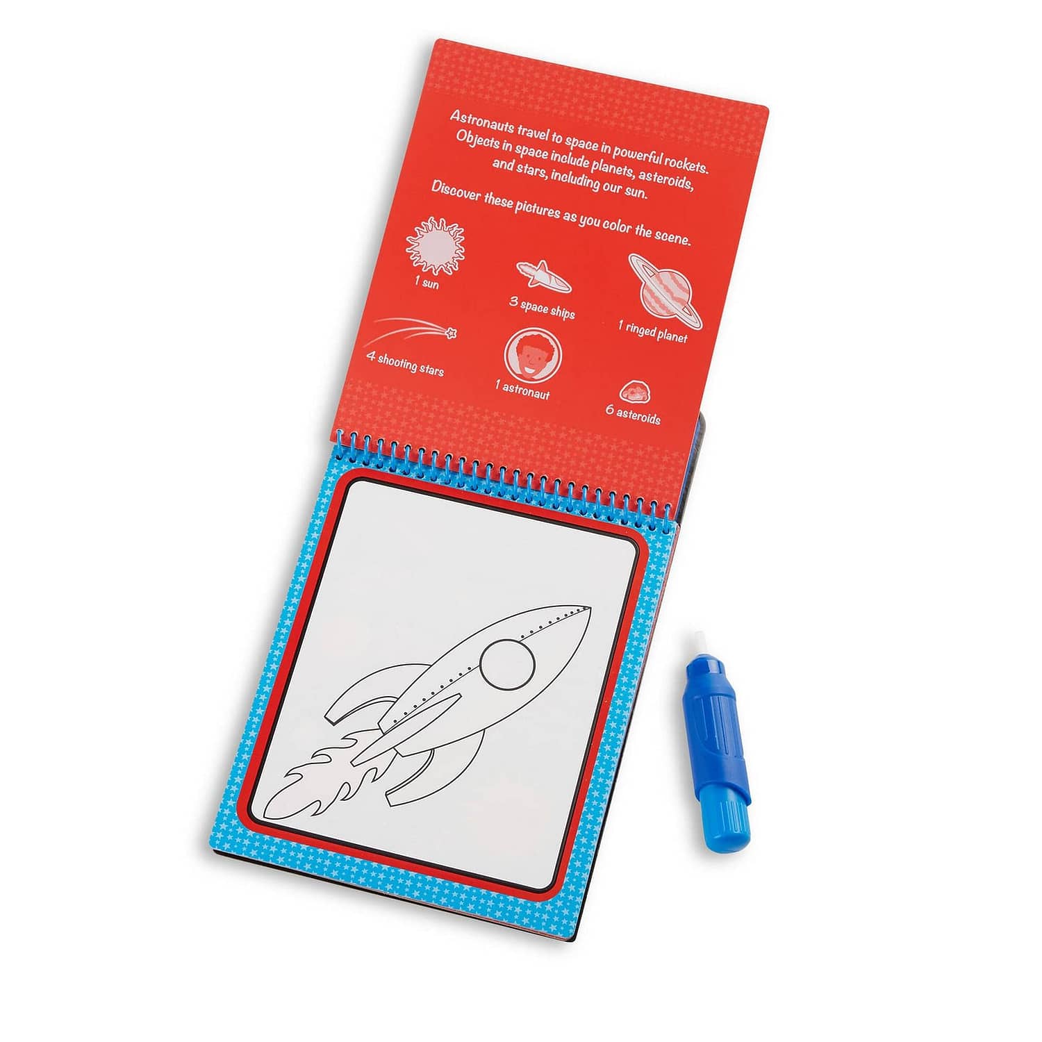 Melissa & Doug - Water Wow! Space Water-reveal Pad - On The Go Travel Activity - Image 5