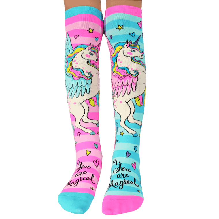 Madmia - Sparkly Unicorn Socks Toddler Age 3-5y