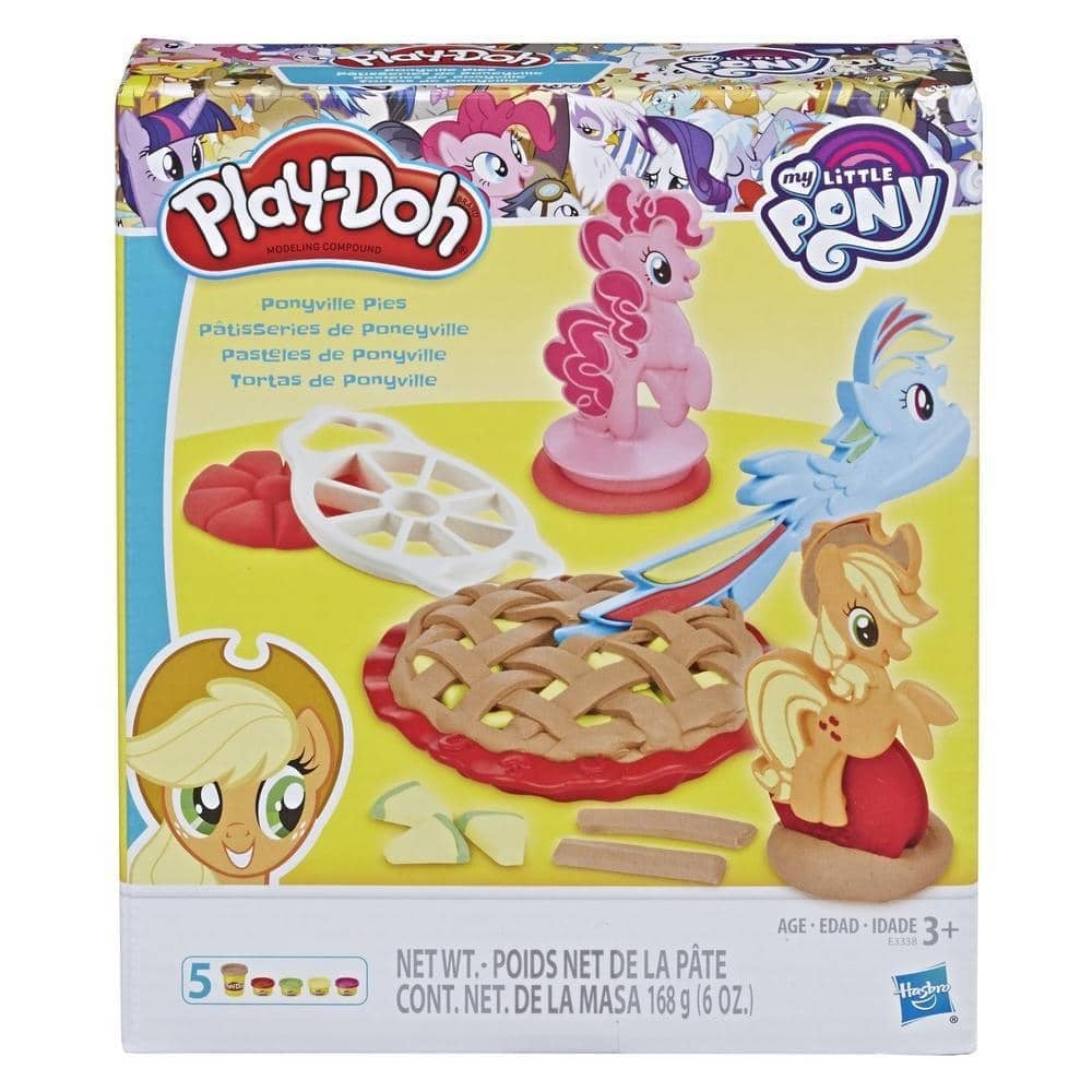 Play-doh - My Little Pony Ponyville Pies Set With 5 Play-doh - Colors Hasbro - Image 2