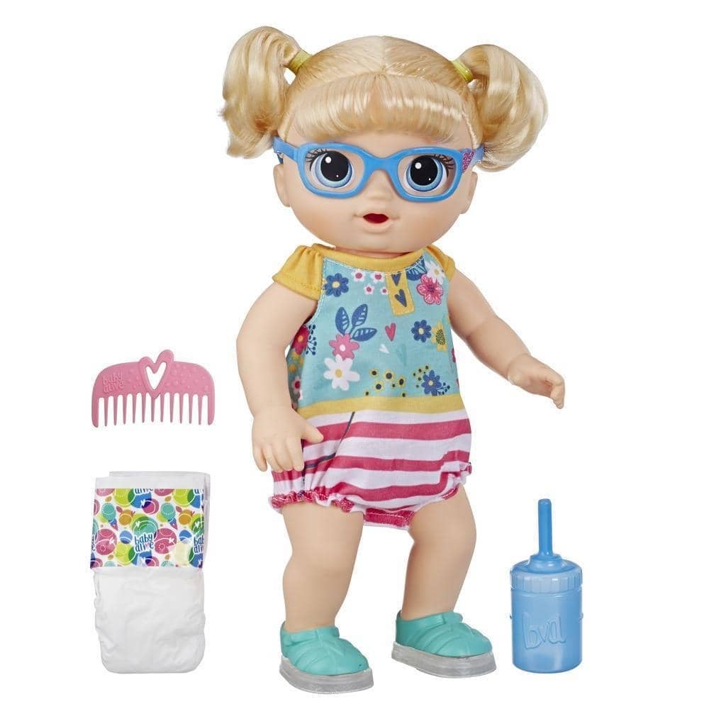 Baby Alive - Step N Giggle Baby Blonde Hair Doll  Hasbro
