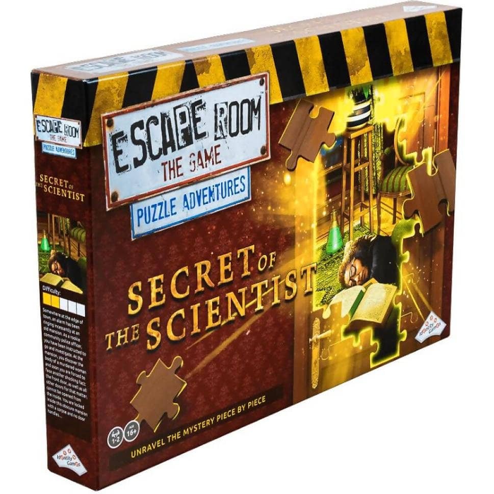 Escape Room The Game - Puzzle Secret Of The Scientist - Identity Games