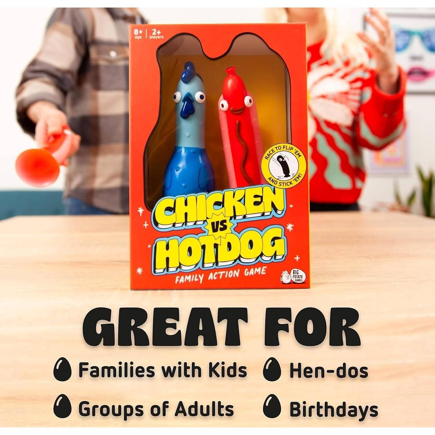 Big Potato - Chicken Vs Hotdog Board Game - Image 3