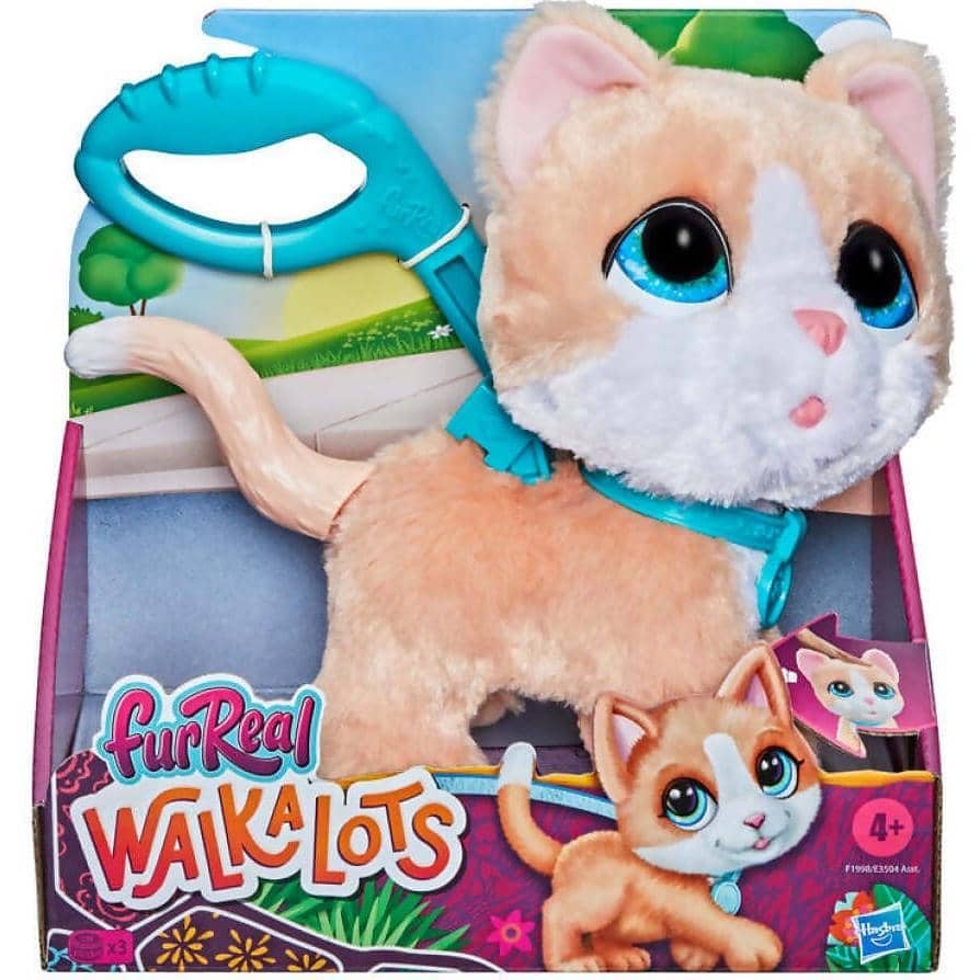 Furreal - Walkalots Big Wags Kitty - Hasbro