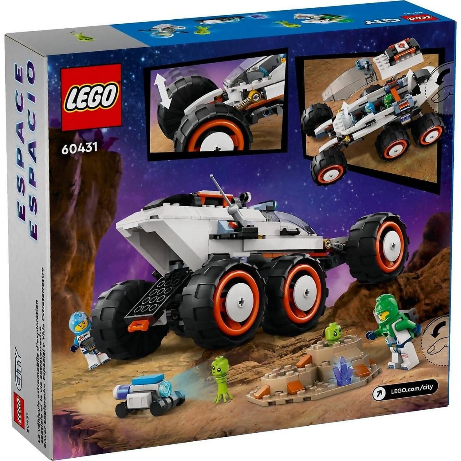 LEGO 60431 Space Explorer Rover and Alien Life - City - Image 6