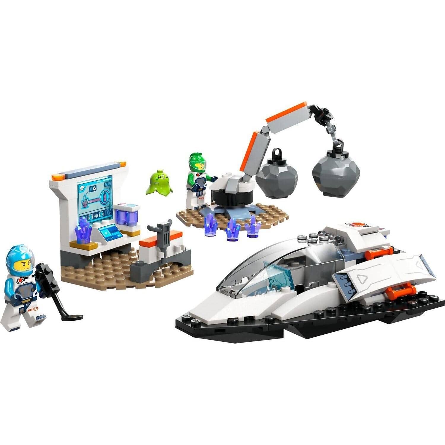 LEGO 60429 Spaceship and Asteroid Discovery - City 4+ - Image 2
