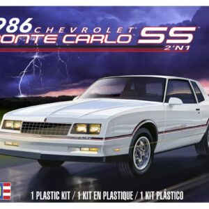 Revell 1:24 1986 Monte Carlo Ss 2 'n 1 Scaled Plastic Model Kit