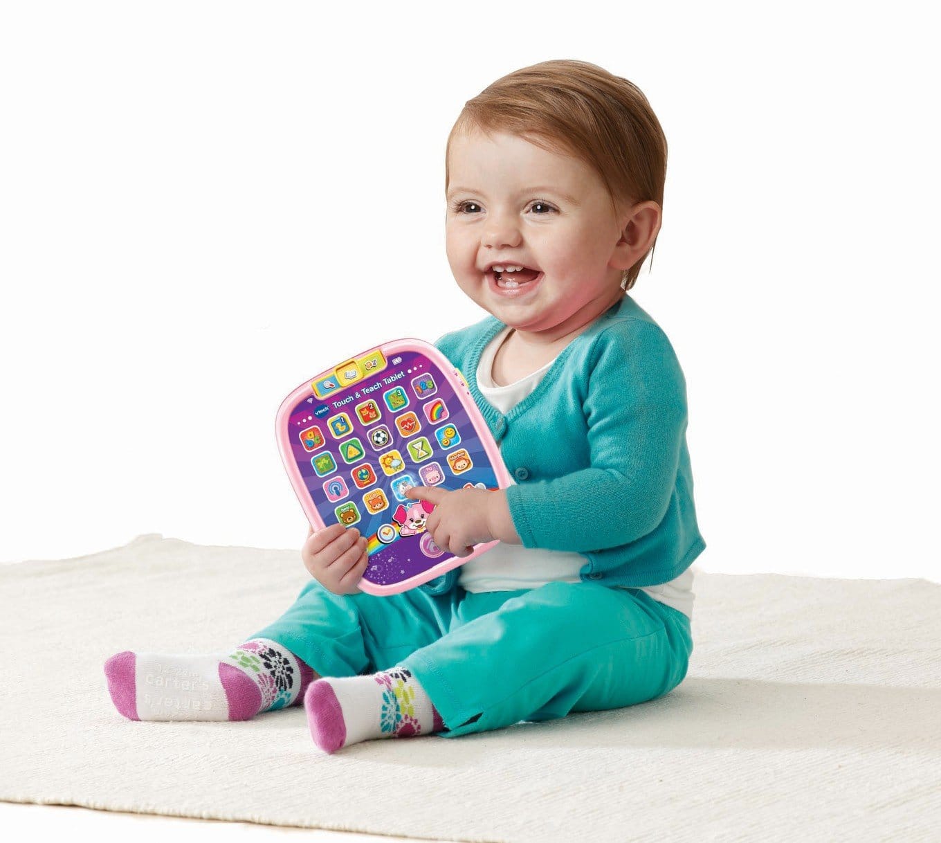 Vtech - Touch & Teach Tablet Pink - Image 2