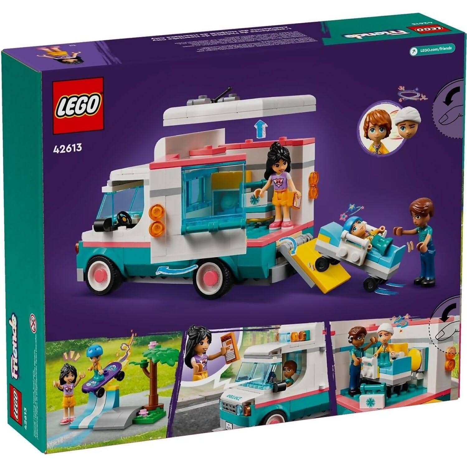 LEGO 42613 Heartlake City Hospital Ambulance - Friends - Image 6
