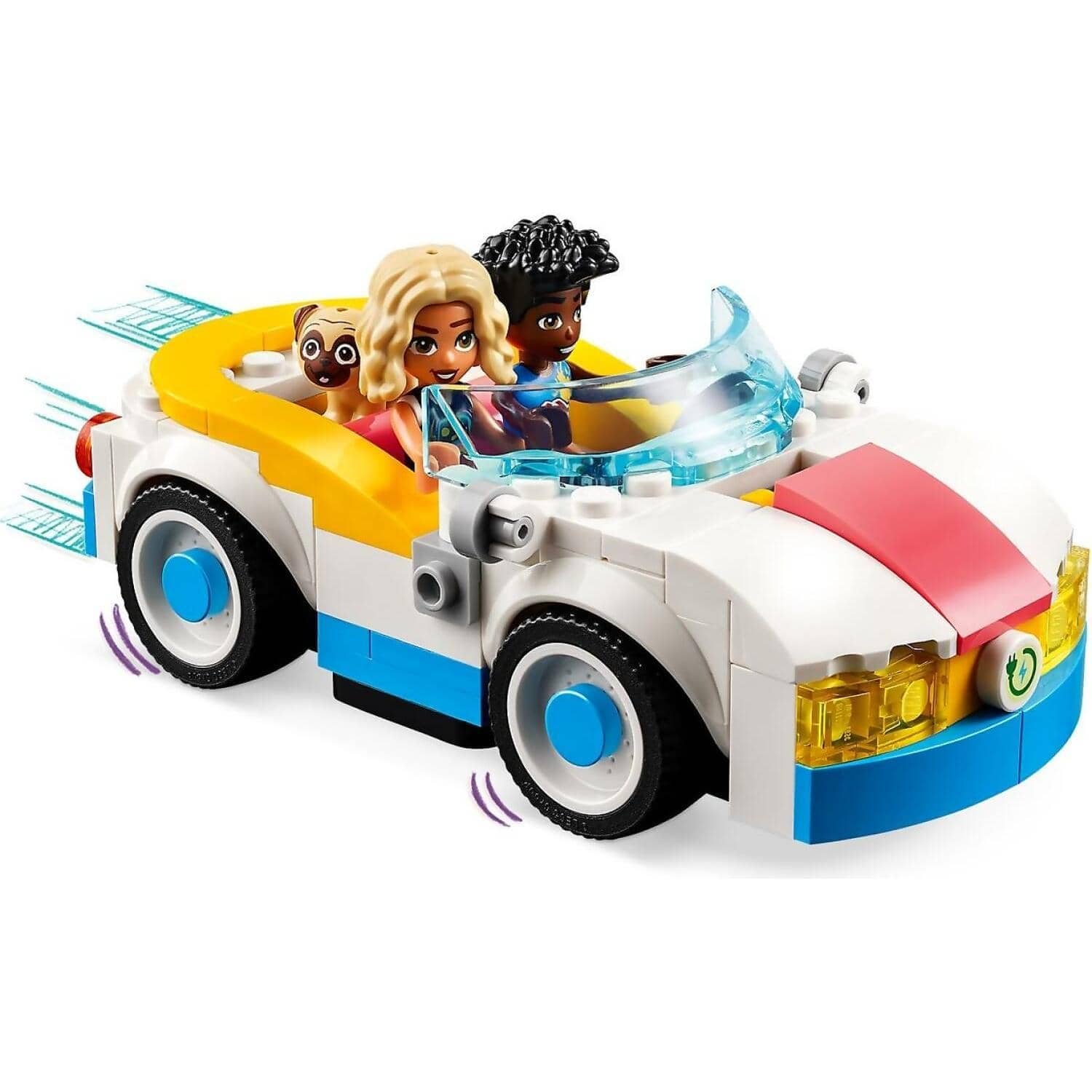 LEGO 42609 Electric Car and Charger - Friends - Image 5