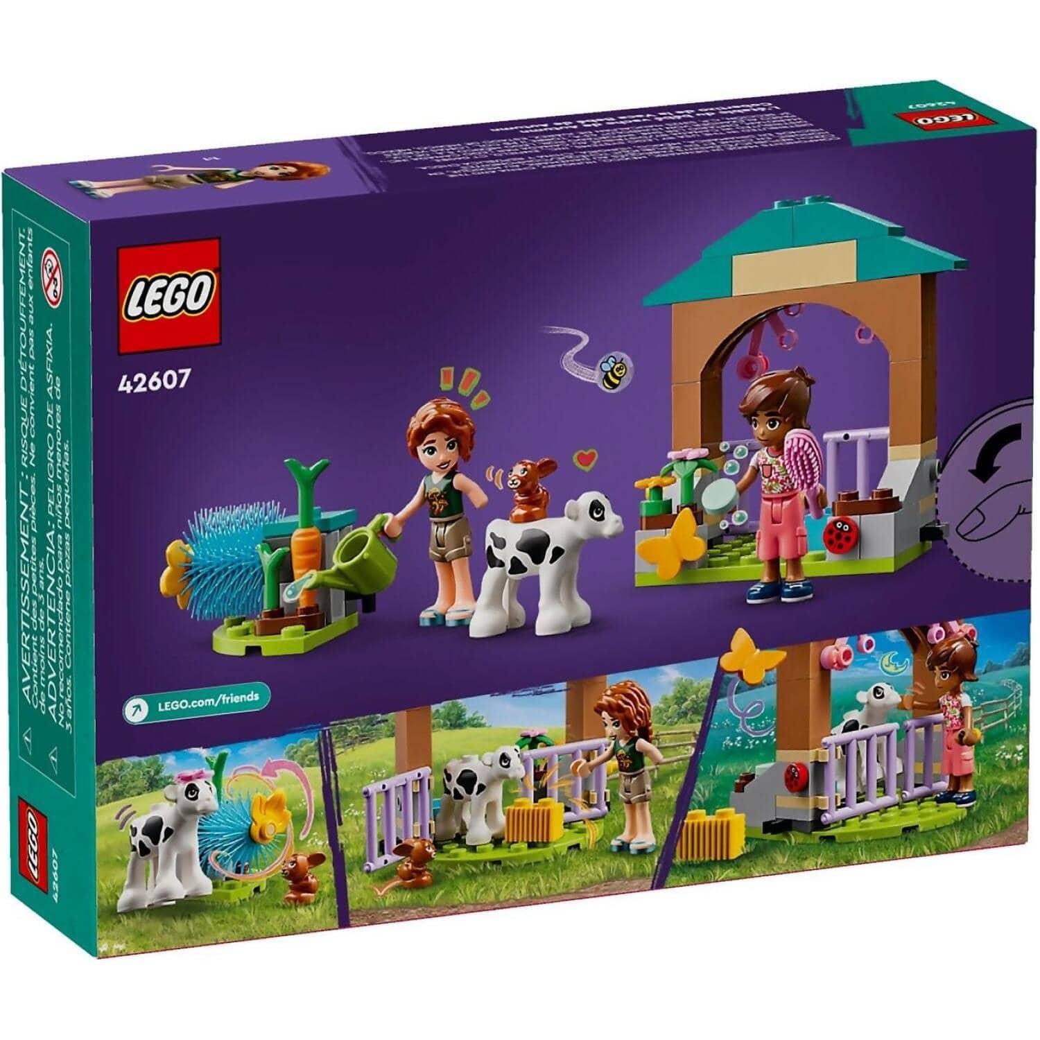 LEGO 42607 Autumn's Baby Cow Shed - Friends - Image 6