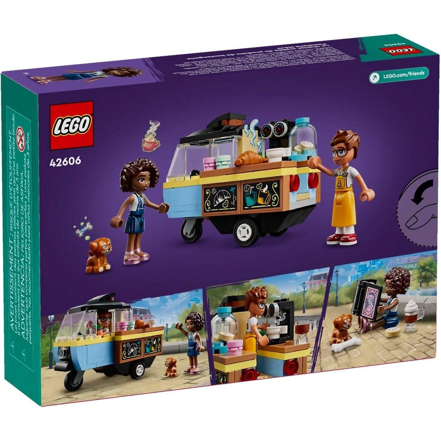 LEGO 42606 Mobile Bakery Food Cart - Friends - Image 6