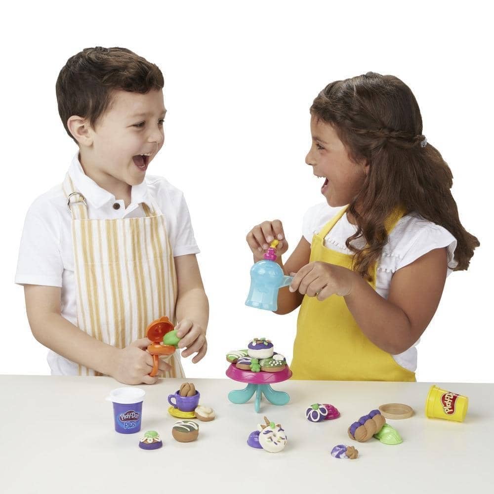 Play-doh - Kitchen Creations Delightful Donuts Set With 4 Colors Hasbro - Image 6