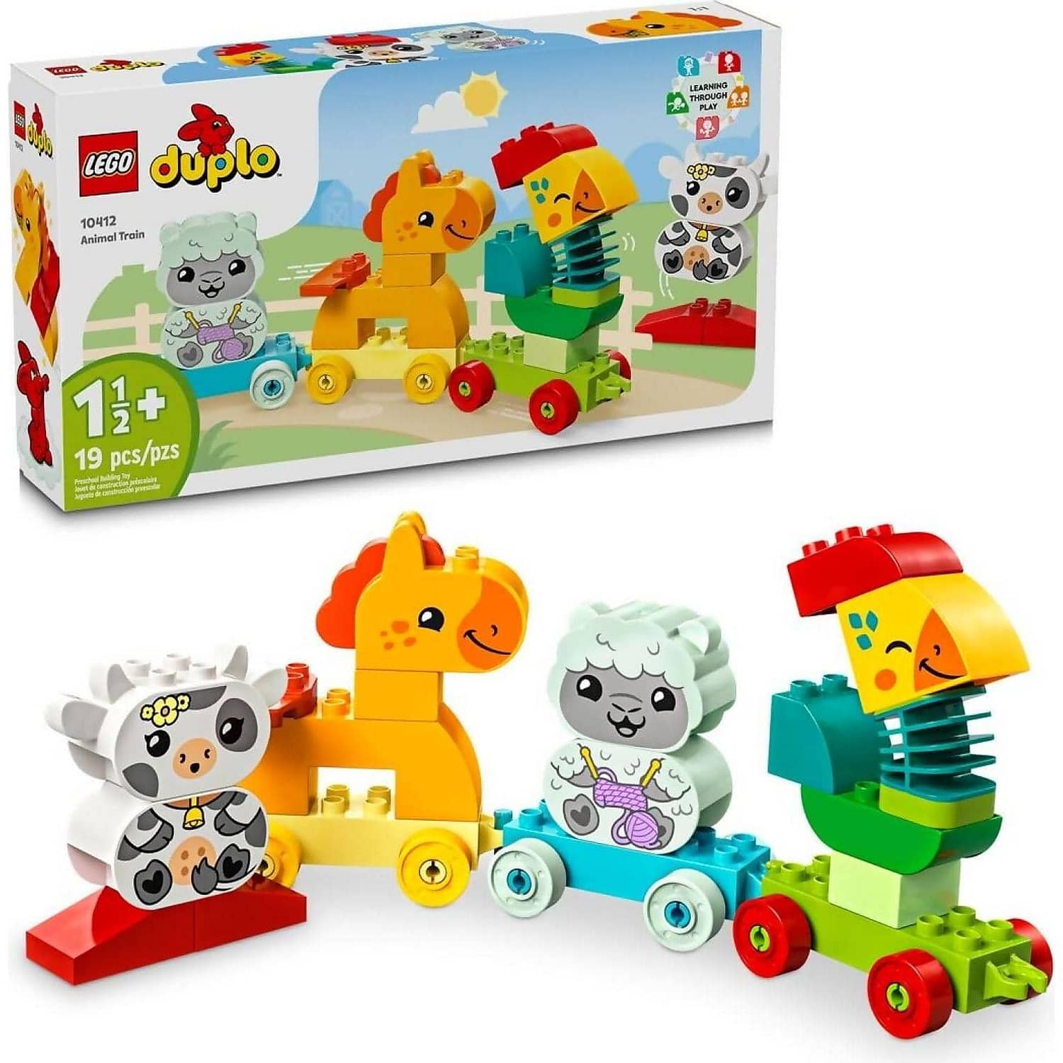 LEGO 10412 Animal Train - Duplo