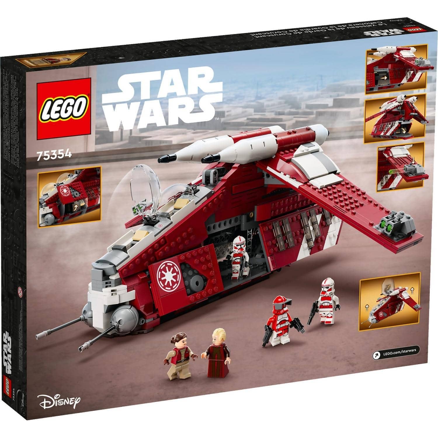 LEGO 75354 Coruscant Guard Gunship - Star Wars - Image 10