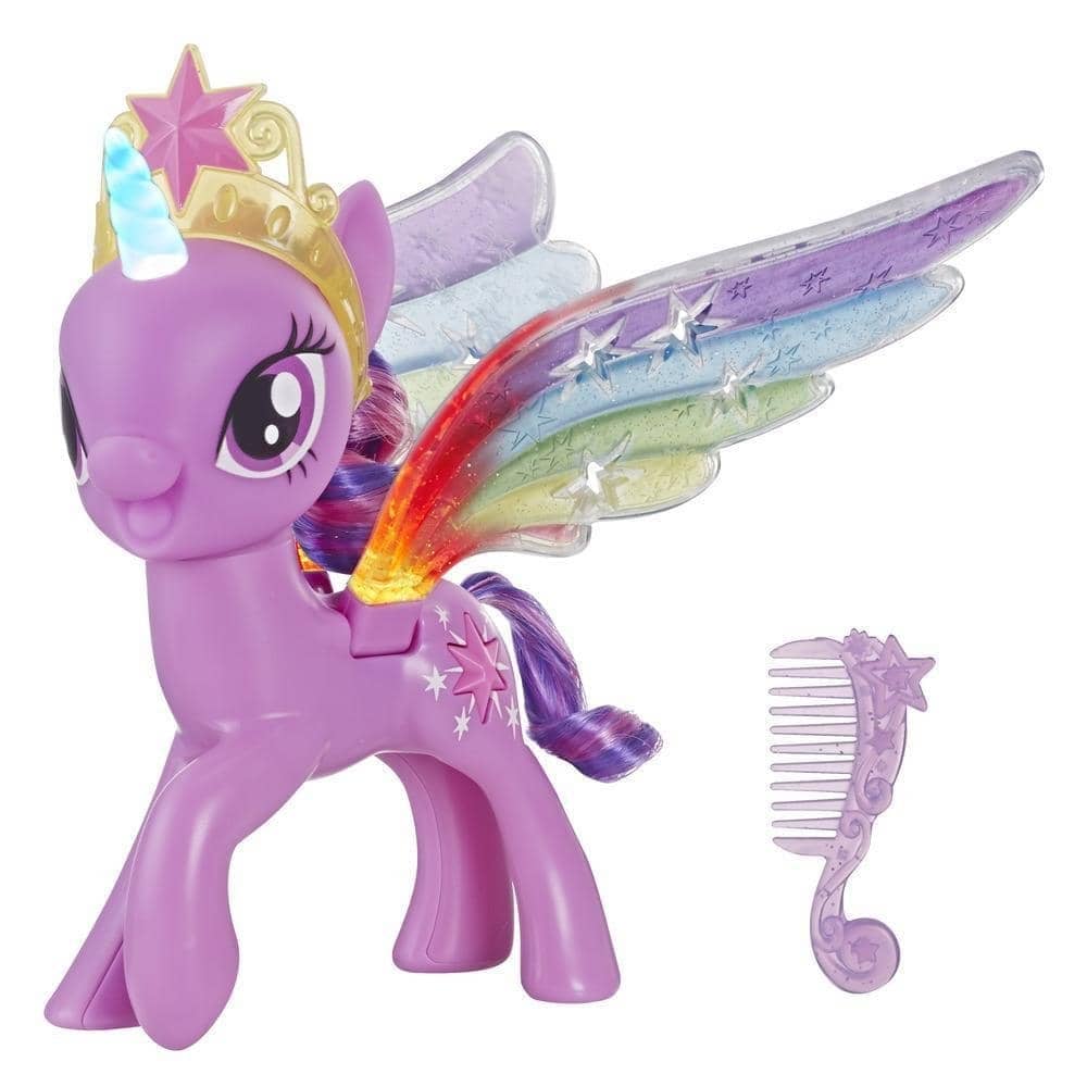 My Little Pony - Rainbow Wings Twilight Sparkle - Pony Figure With Lights And Moving Wings Hasbro