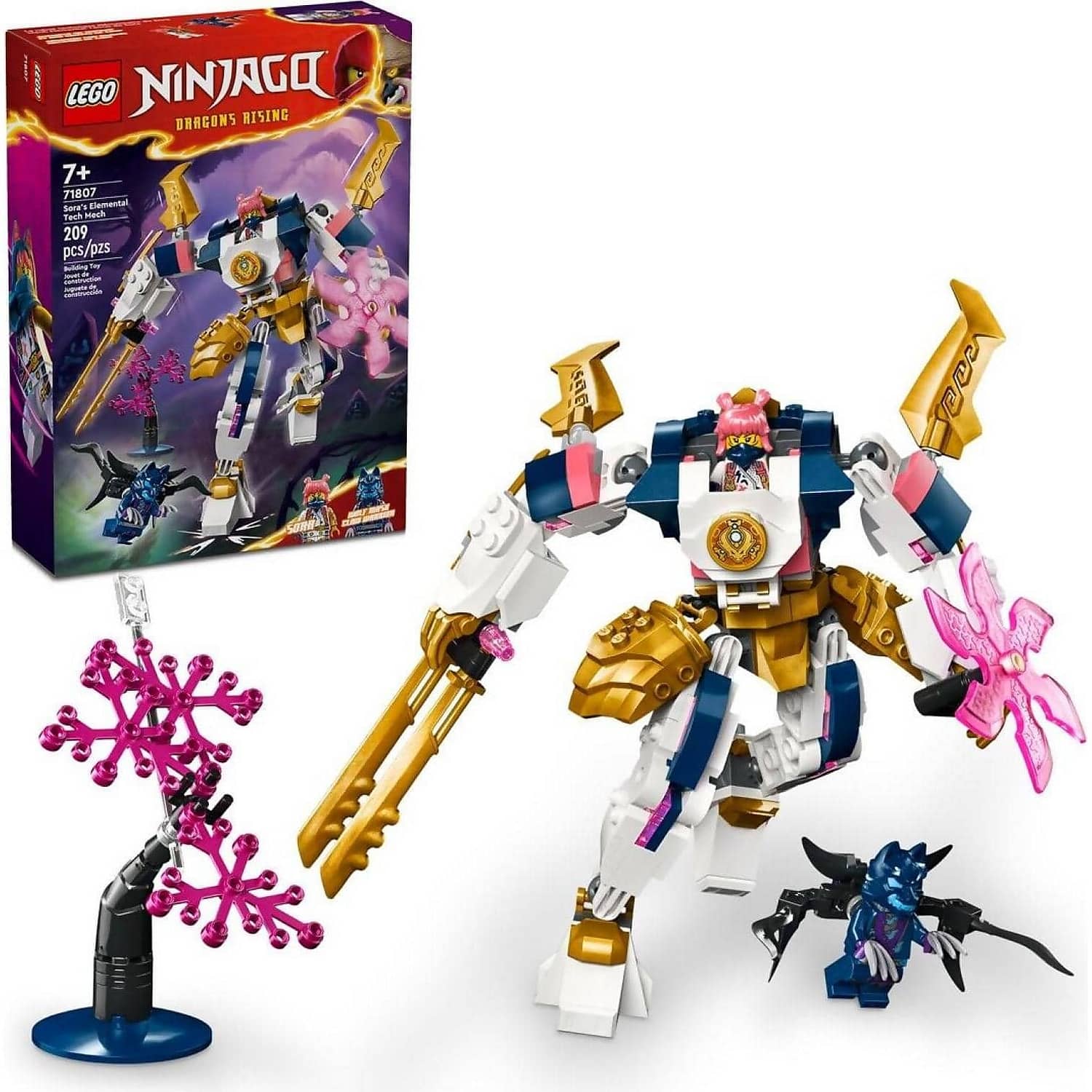 LEGO 71807 Sora's Elemental Tech Mech - Ninjago