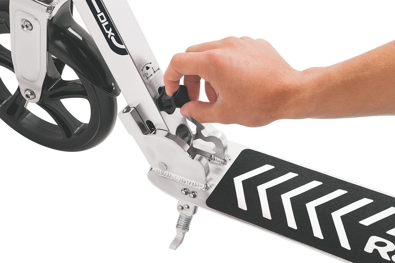 Razor A5 Dlx Scooter Silver - Image 5