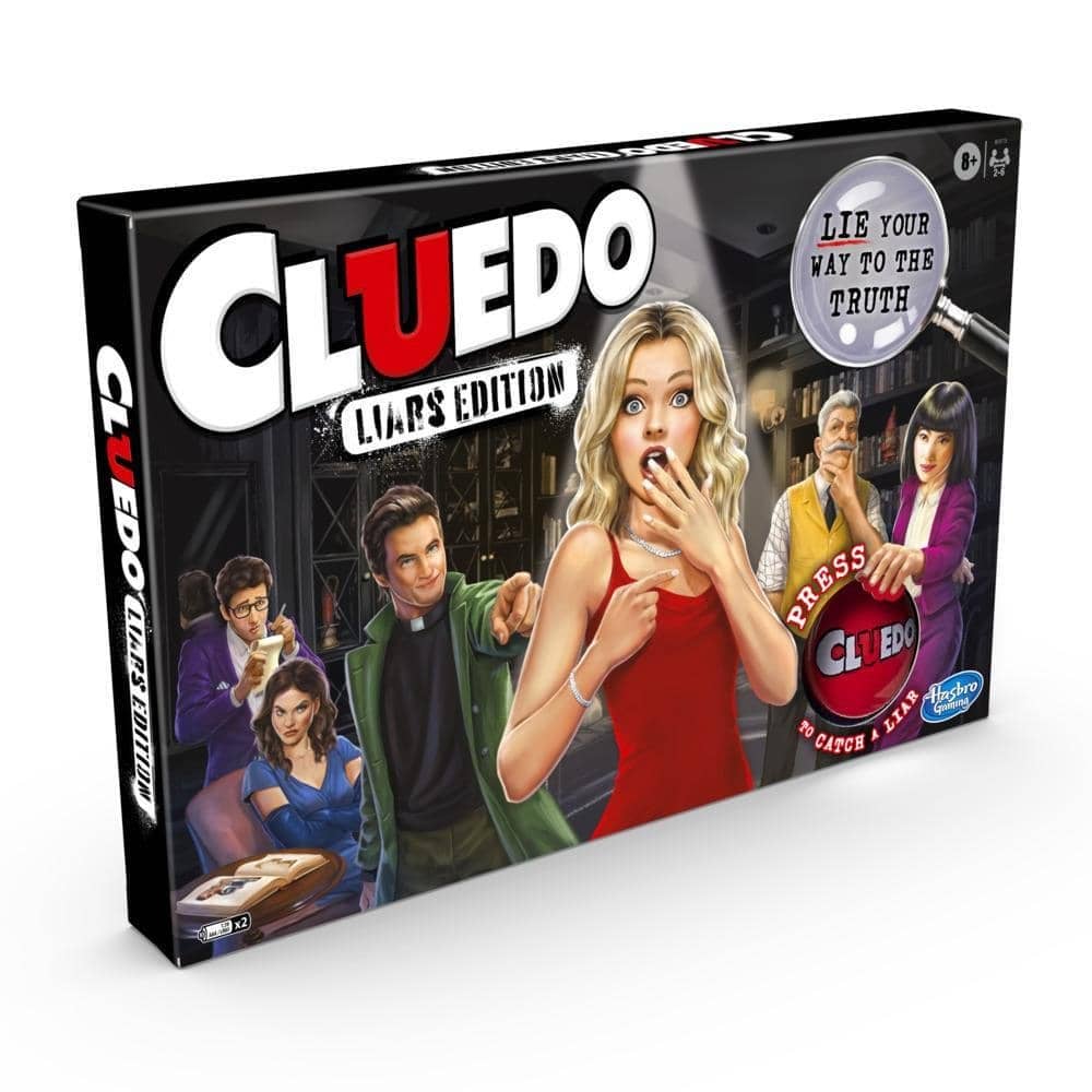 Cluedo Liars Edition Board Game For Kids 8 And Up  Hasbro