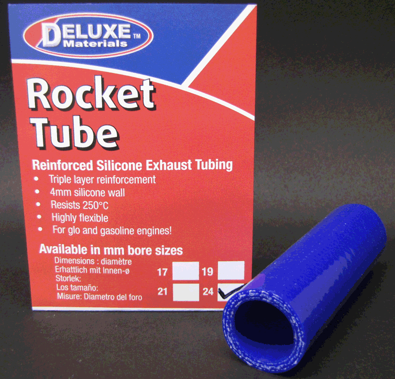 DELUXE RT4 ROCKET TUBE 24MM BORE 100MM LONG