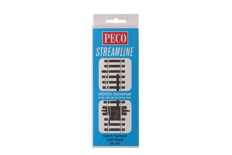 PECO SL85 L/H CATCH TURNOUT