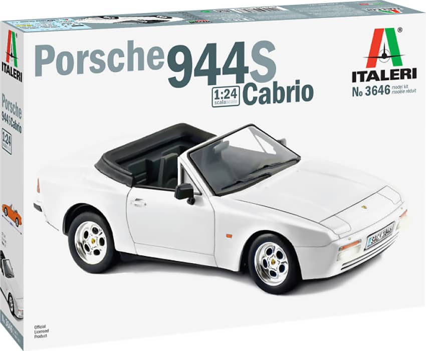 Italeri Porsche 944 S Cabrio 1:24