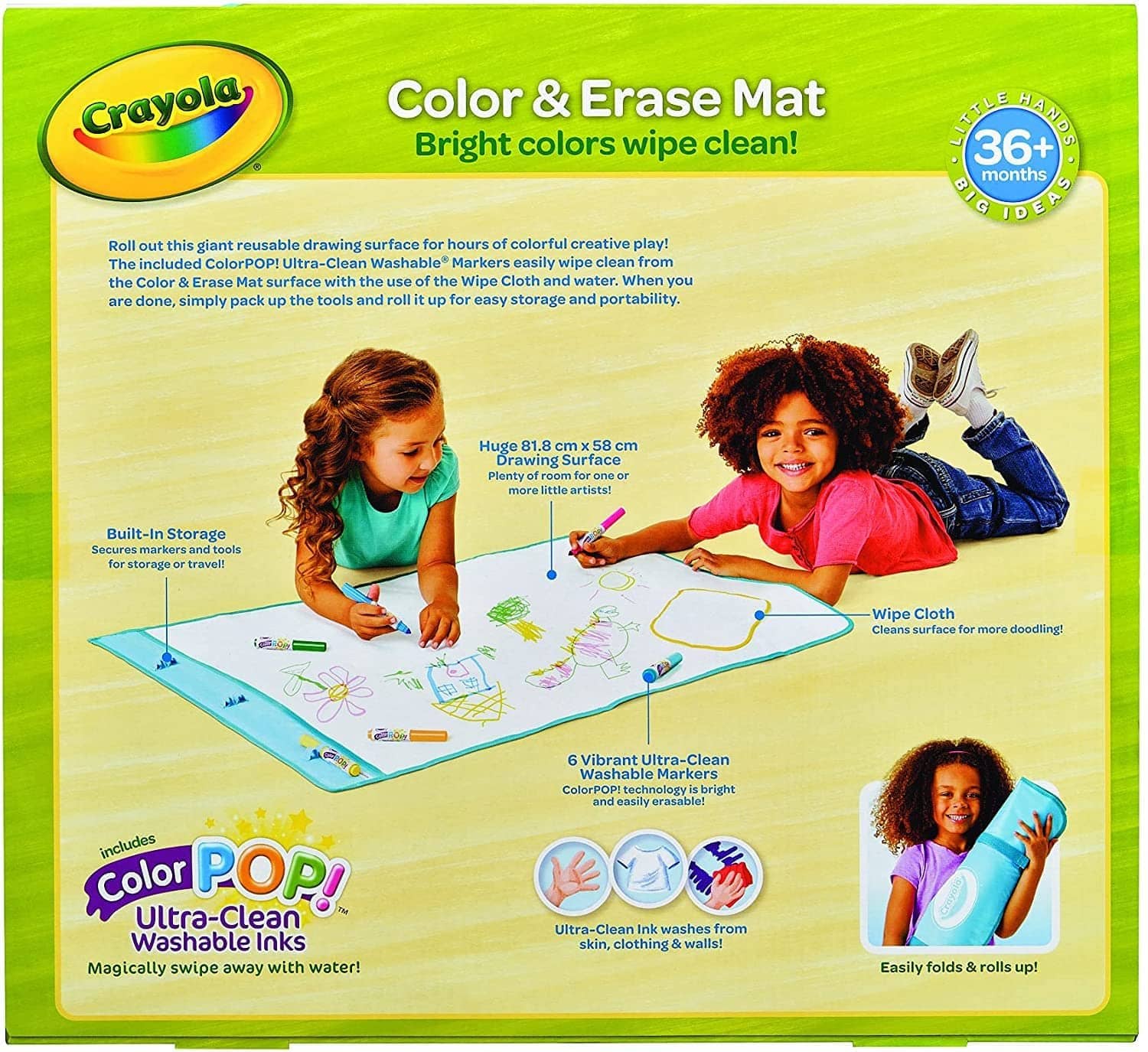 Crayola Colour & Erase Mat - Image 3
