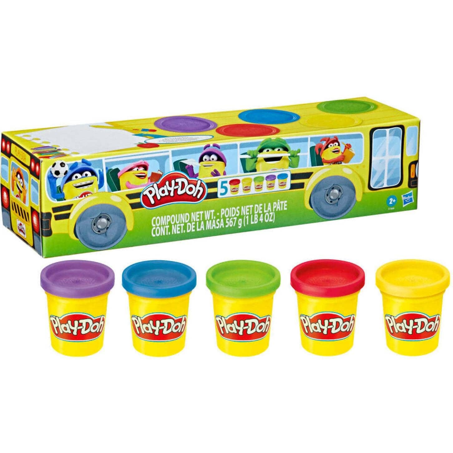 Play-doh - School Bus Back To School 5 Pack - Image 2