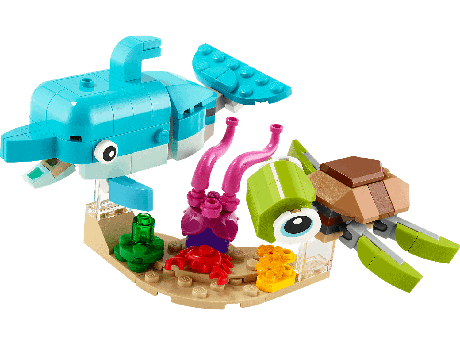 LEGO 31128 Dolphin and Turtle - Creator 3-in-1 - Image 3