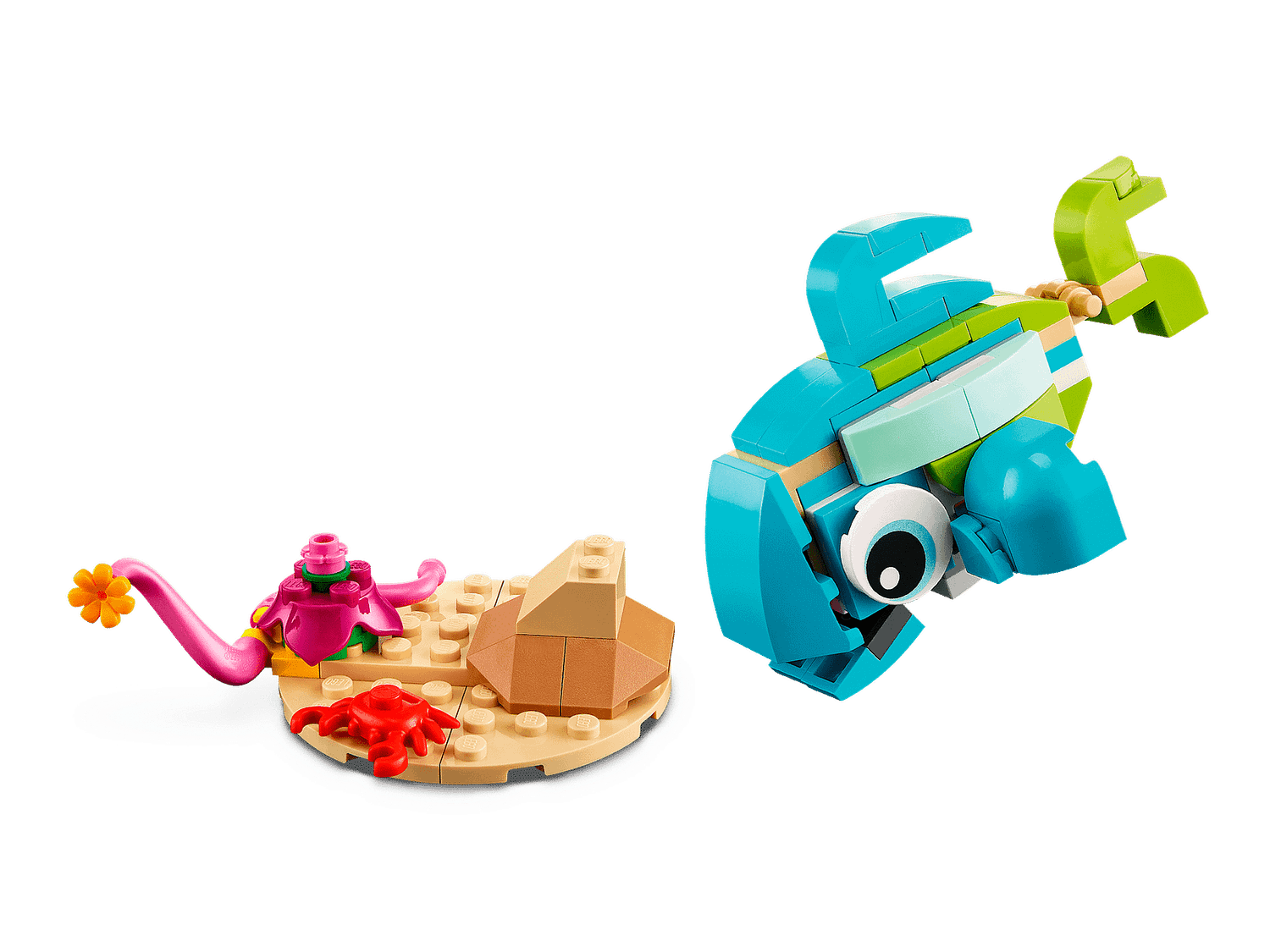 LEGO 31128 Dolphin and Turtle - Creator 3-in-1 - Image 7