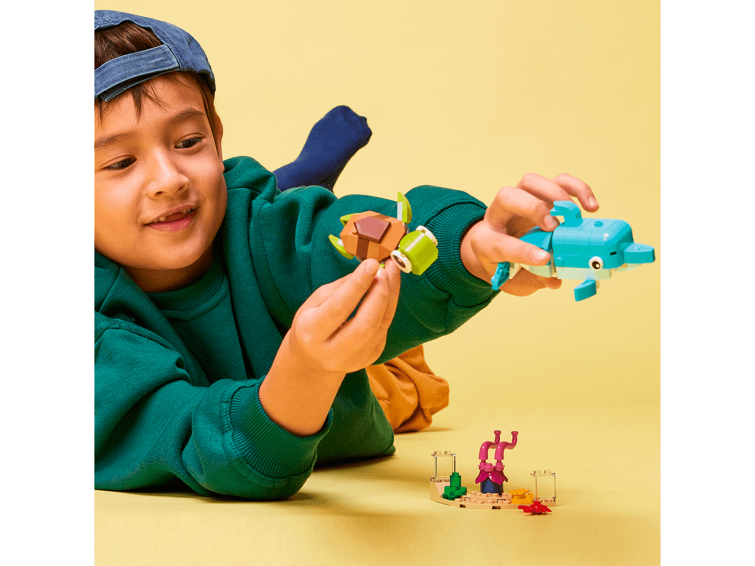 LEGO 31128 Dolphin and Turtle - Creator 3-in-1 - Image 5