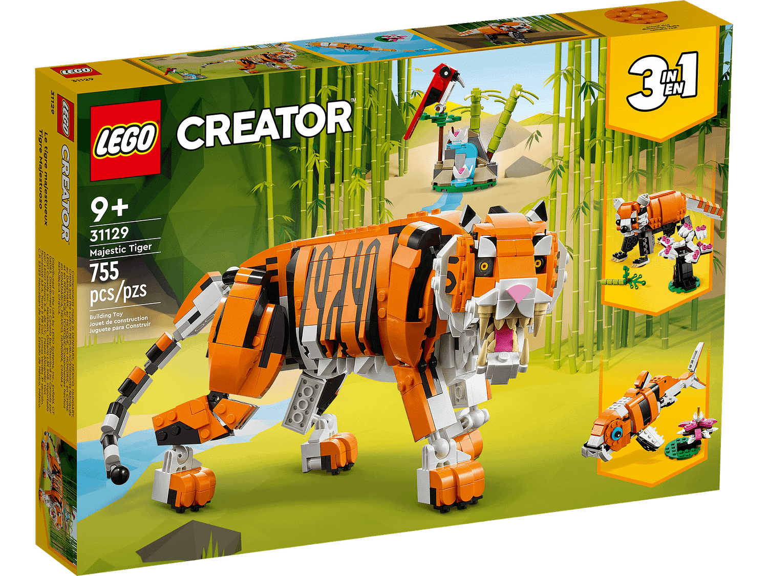 LEGO 31129 Majestic Tiger - Creator 3-in-1
