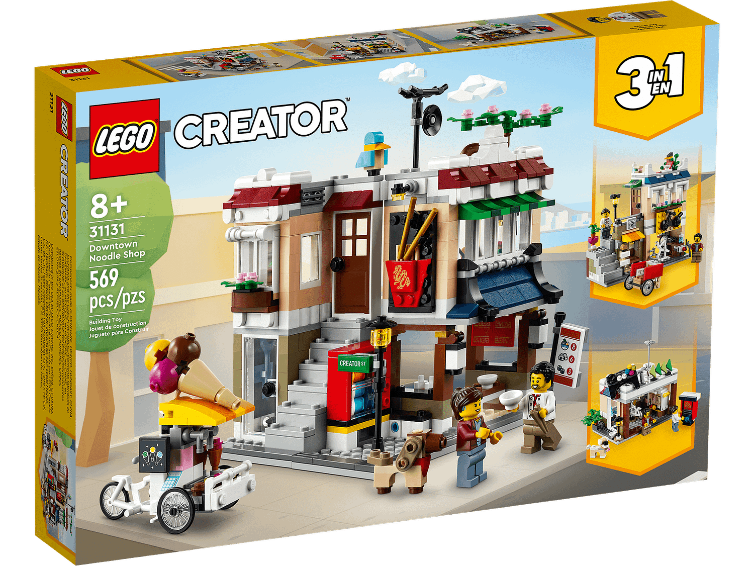 LEGO 31131 Downtown Noodle Shop - Creator 3-in-1