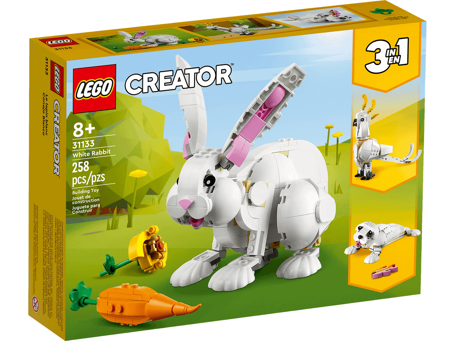 LEGO 31133 White Rabbit - LEGO Creator 3-in-1