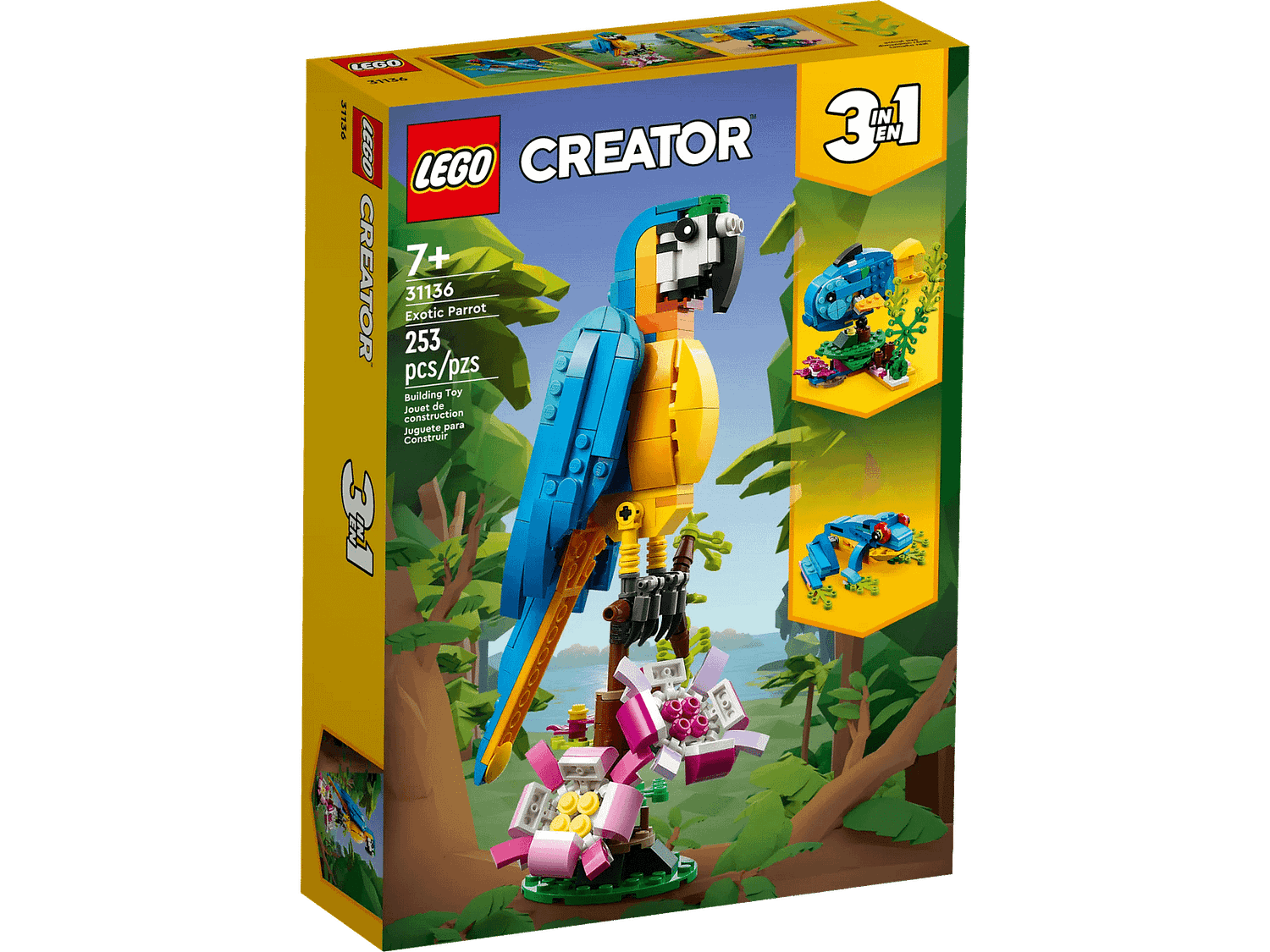 LEGO 31136 Exotic Parrot - Creator 3in1