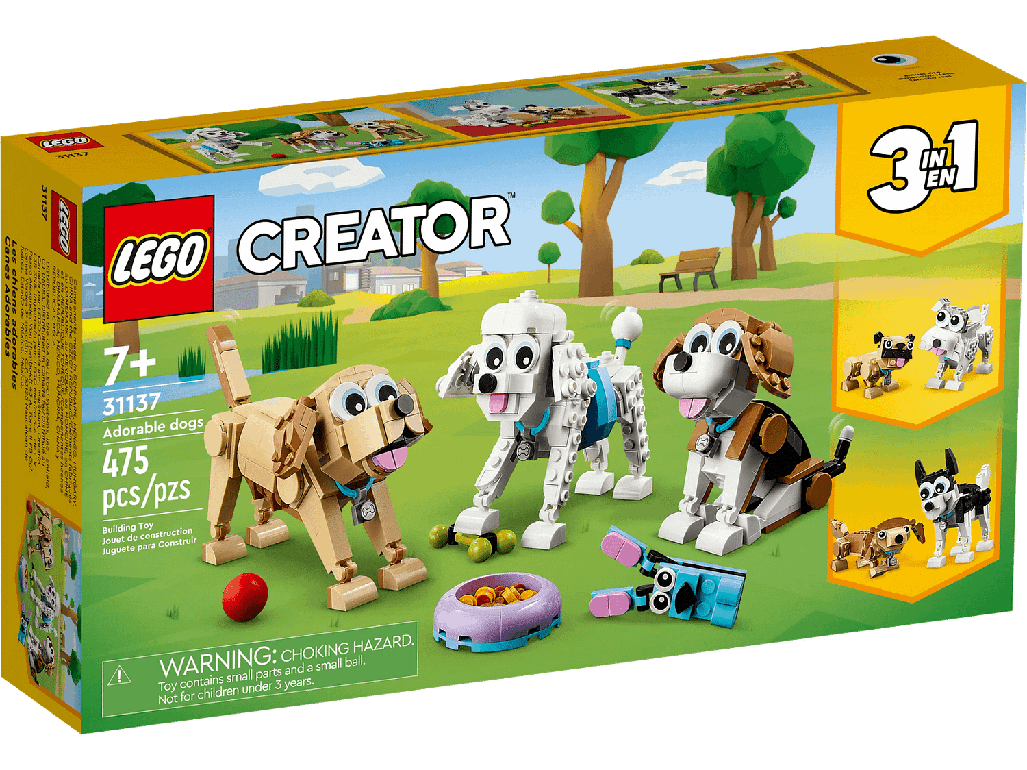 LEGO 31137 Adorable Dogs - Creator 3in1